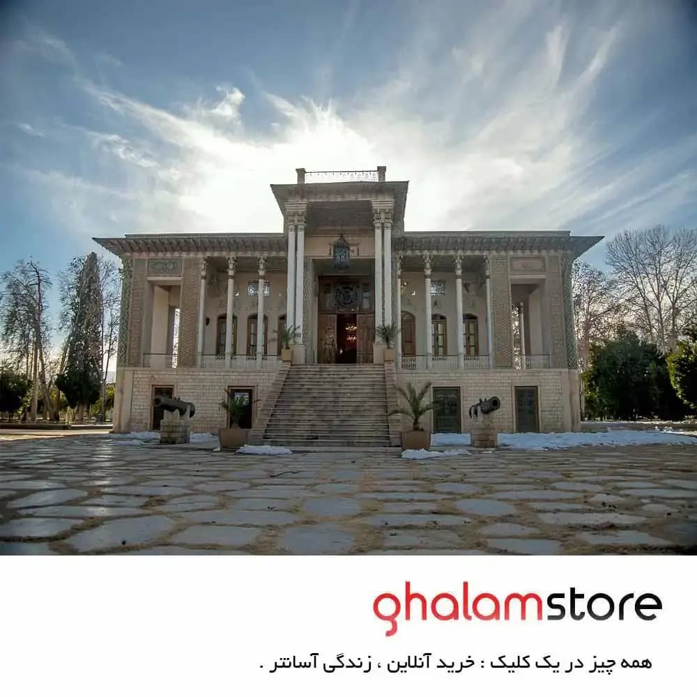 پاورپوینت معماری باغ عفیف آباد یا گلشن شيراز — تصویر ۲
