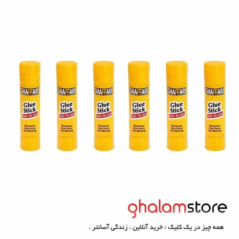 چسب ماتیکی غفاری بسته ۶ عددی 8.5 گرمی — تصویر ۲