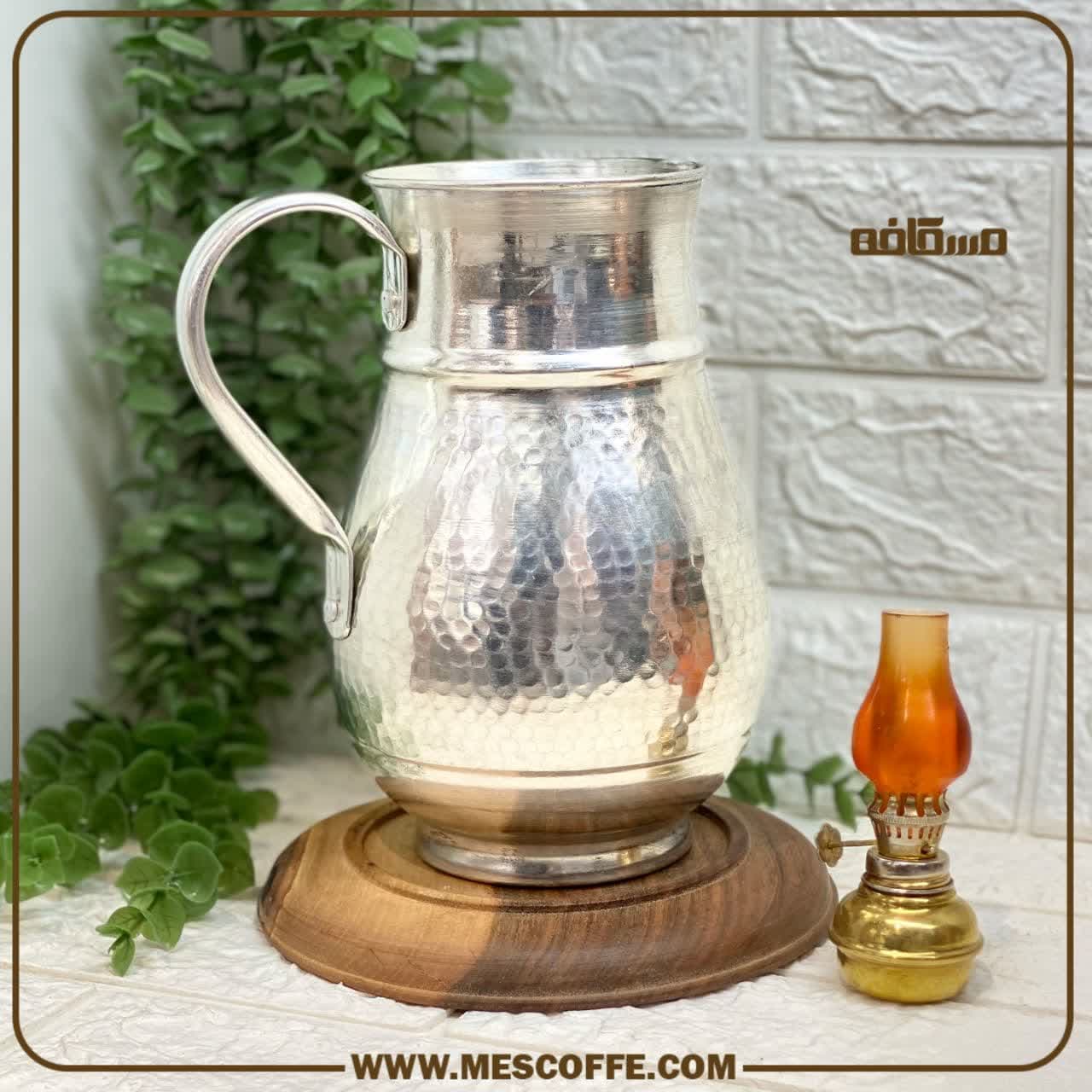 پارچ مسی قلع شده(مدل چکشی/کد 1189) — تصویر ۷