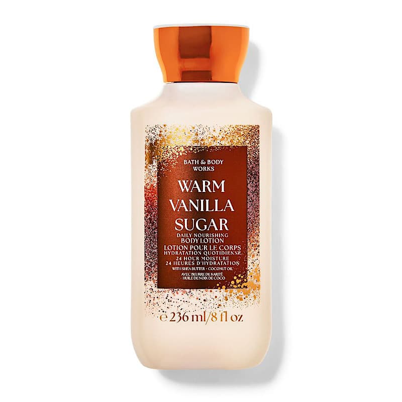بادی لوشن Warm Vanila Sugar بث اند بادی | لوسیون بدن وارم وانیلا شوگر Bath and Body — تصویر ۹
