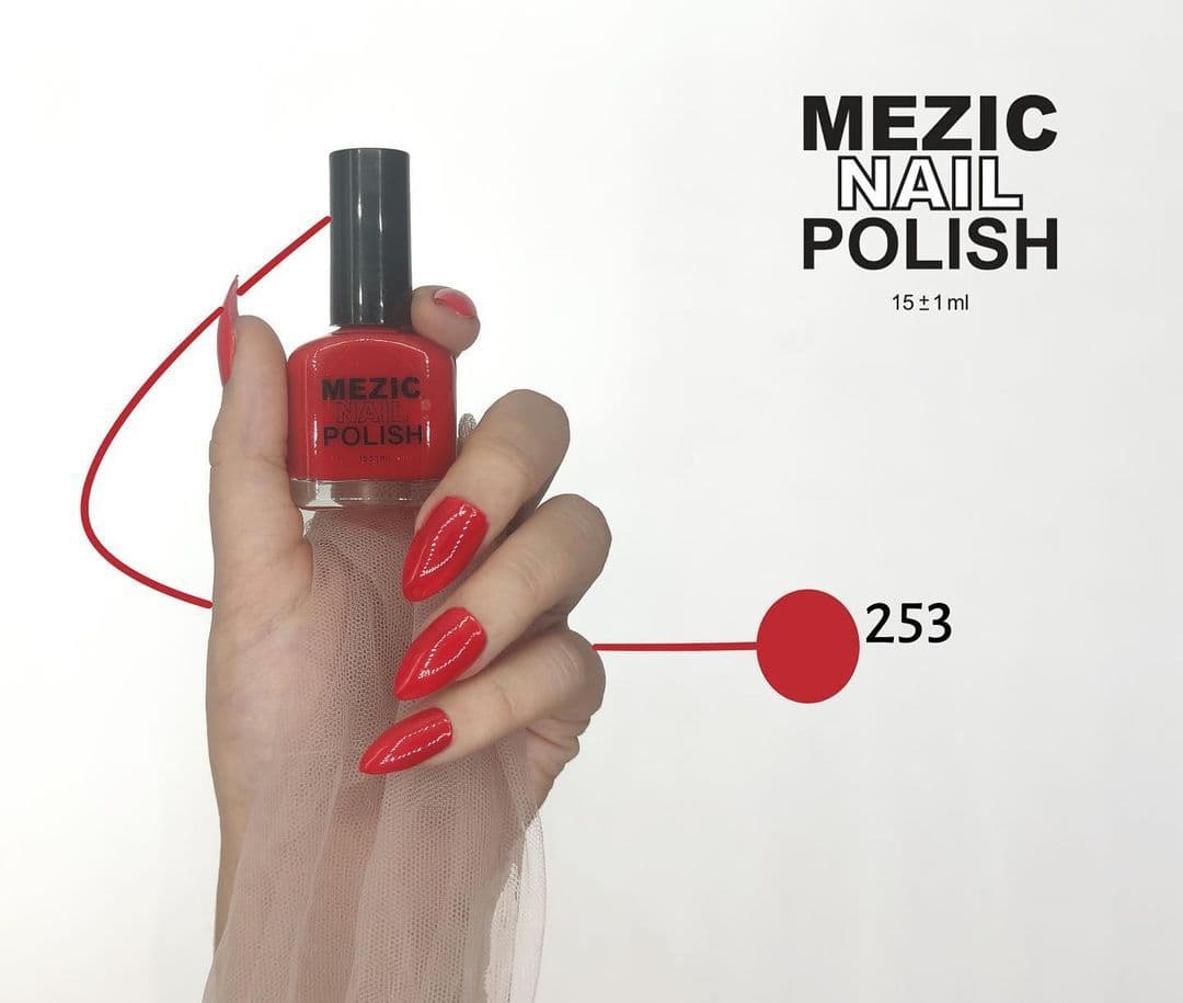 لاک ناخن مزیک MEZIC شماره 253 — تصویر ۲