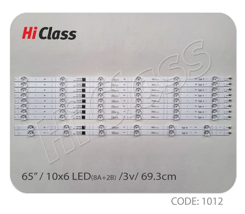 بک لایت تلویزیون اسنوا 65 اینچ مدل 65SA620
