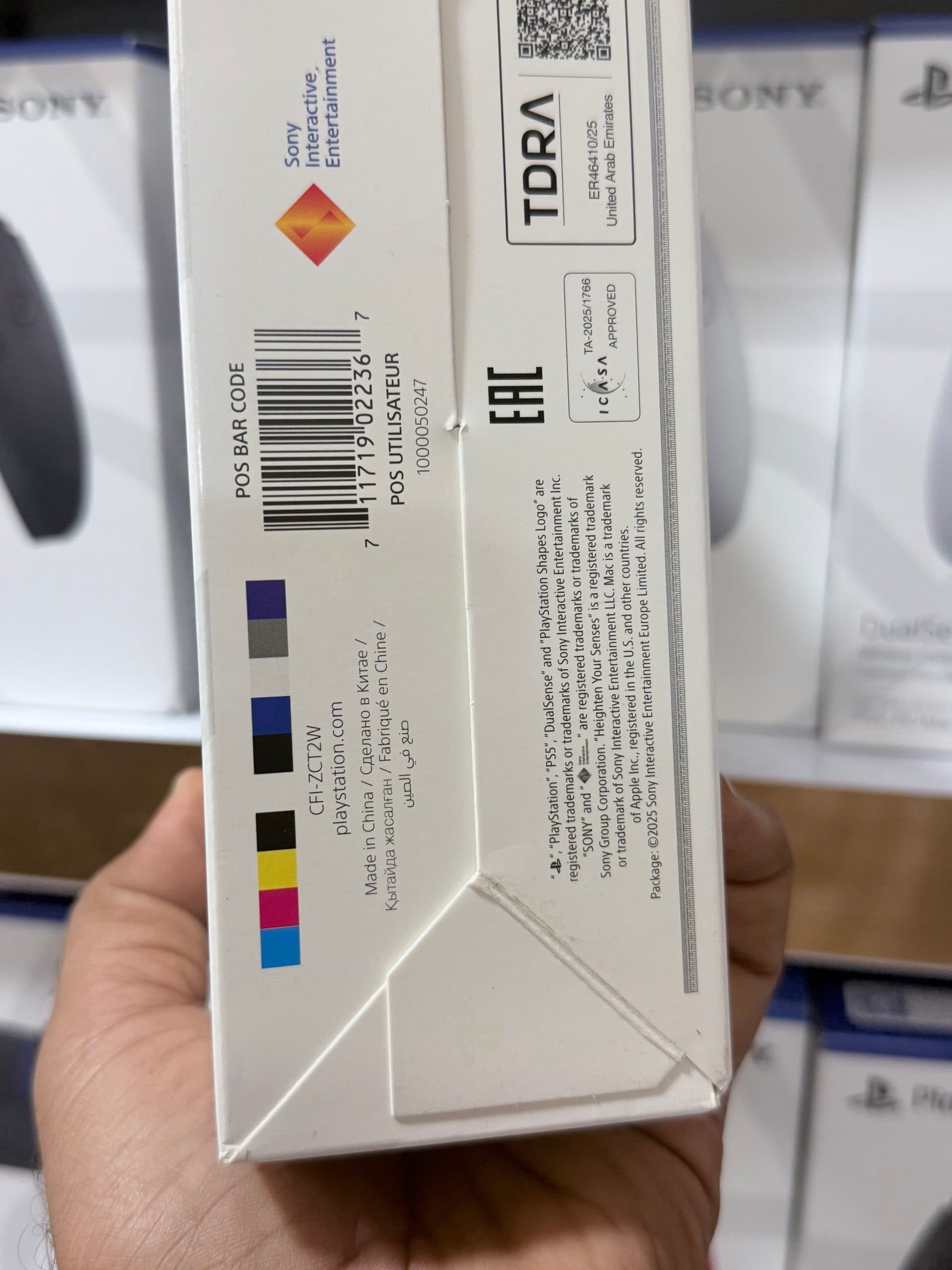 دسته PS5 رنگ مشکی-مدل CFI-ZCT2W – اورجینال (ارسال همان روز کاری) — تصویر ۴