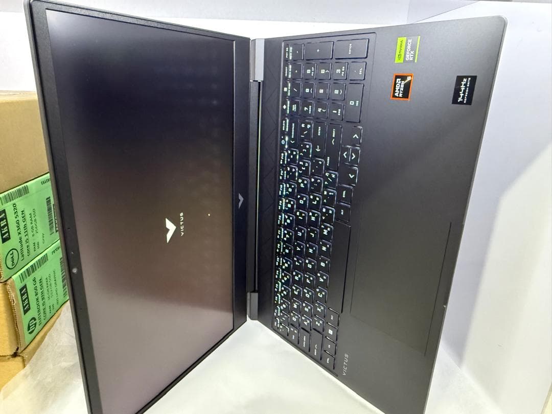 لپ تاپ 15.6 اینچی اچ‌ پی مدل Victus 15 Gaming-R5 8645HS-16GB DDR5-1000GB SSD-RTX2050 4GB(ارسال در همان روز کاری) — تصویر ۳