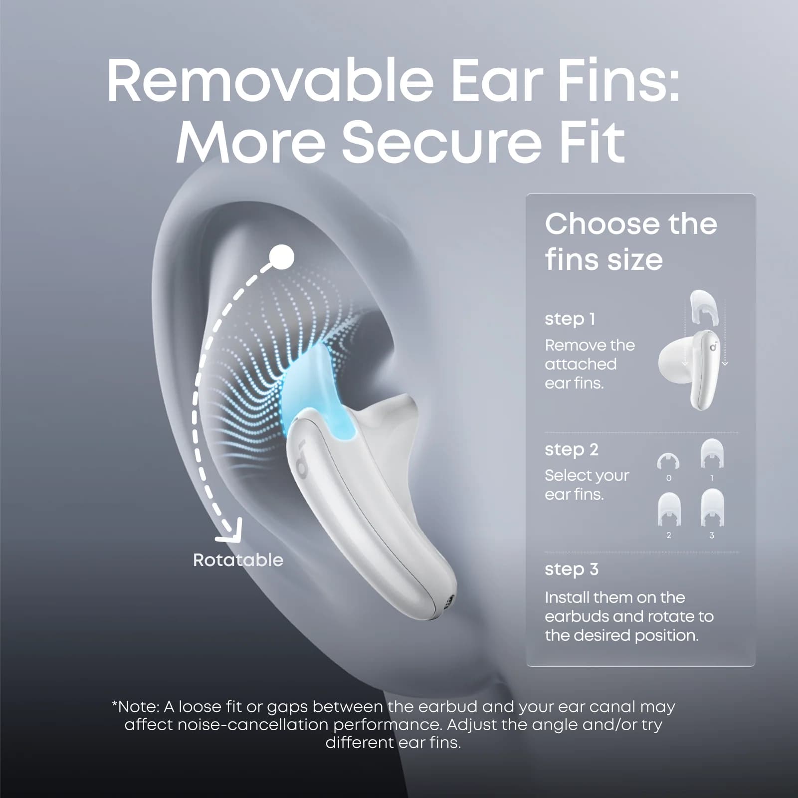 هندزفری بلوتوثی انکر مدل Soundcore Liberty Buds | Wireless Semi-in-Ear Earbuds with ANC D1200H21 — تصویر ۶