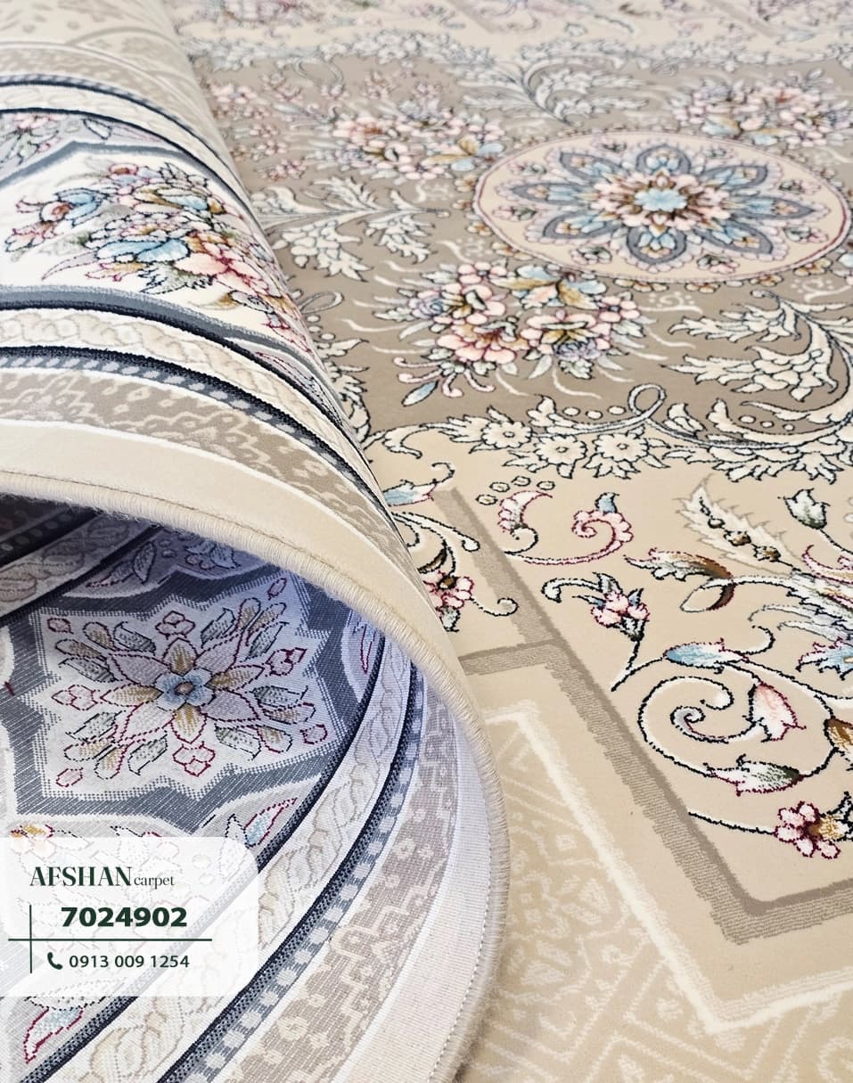 فرش ۷۰۰ شانه آکرلیک طرح ارم کد 7024902 آرزو — تصویر ۴
