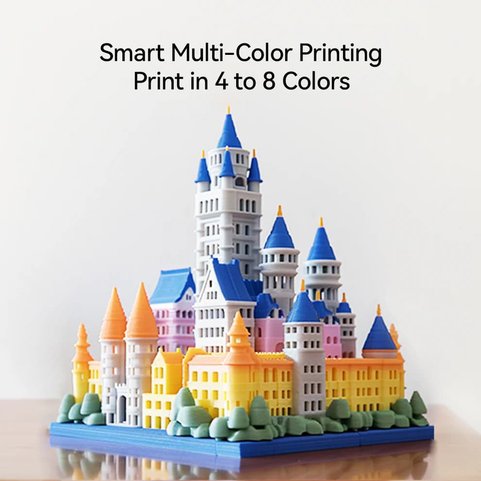 پرینتر سه بعدی چند رنگ انی کیوبیک Anycubic Kobra 3 Combo — تصویر ۹