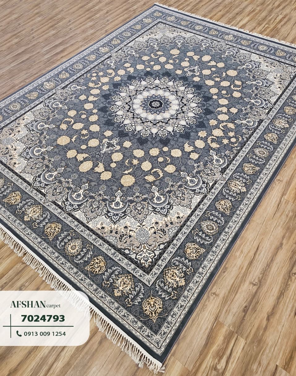 فرش ۷۰۰ شانه آکرلیک طرح آسنا کد 7024793 آرزو