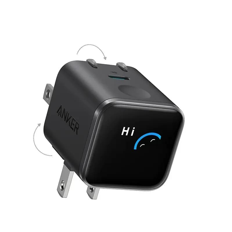 شارژر دیواری انکر 45 وات مدل A121D با نمایشگر هوشمند Anker Nano Charger 45W, Smart Display, — تصویر ۷