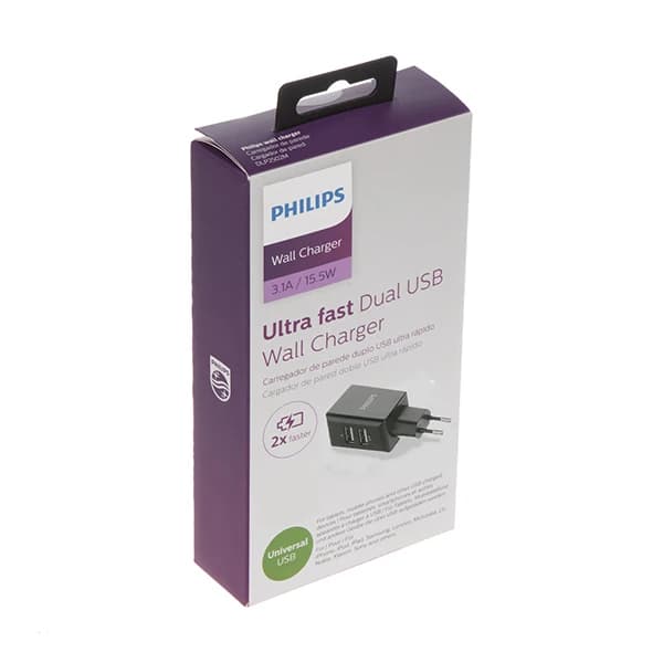 شارژر دیواری فیلیپس مدل DLP2502 — تصویر ۳