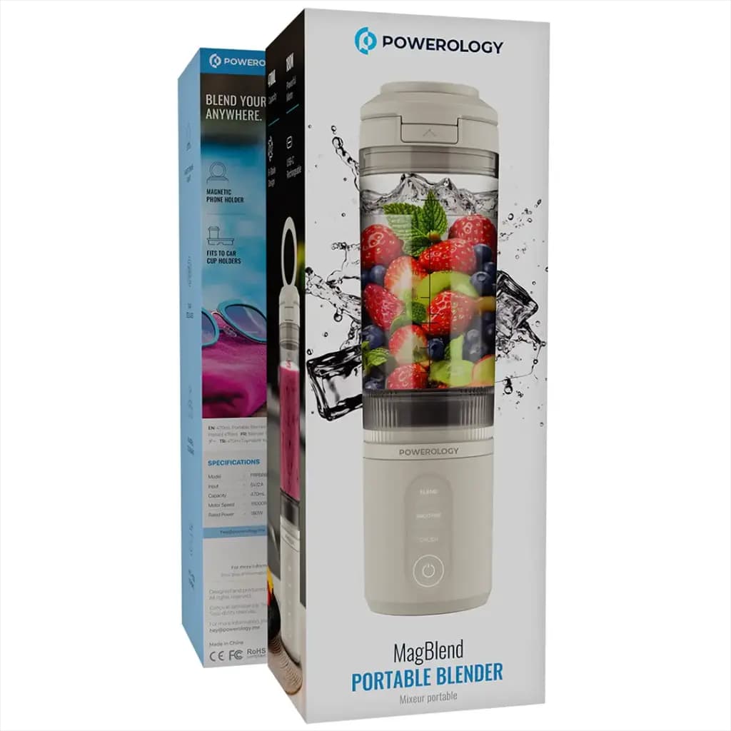 مخلوط کن شارژی قابل حمل Magblend پاورولوژی(PRPBB8301)Powerology Magblend Portable Blender — تصویر ۲