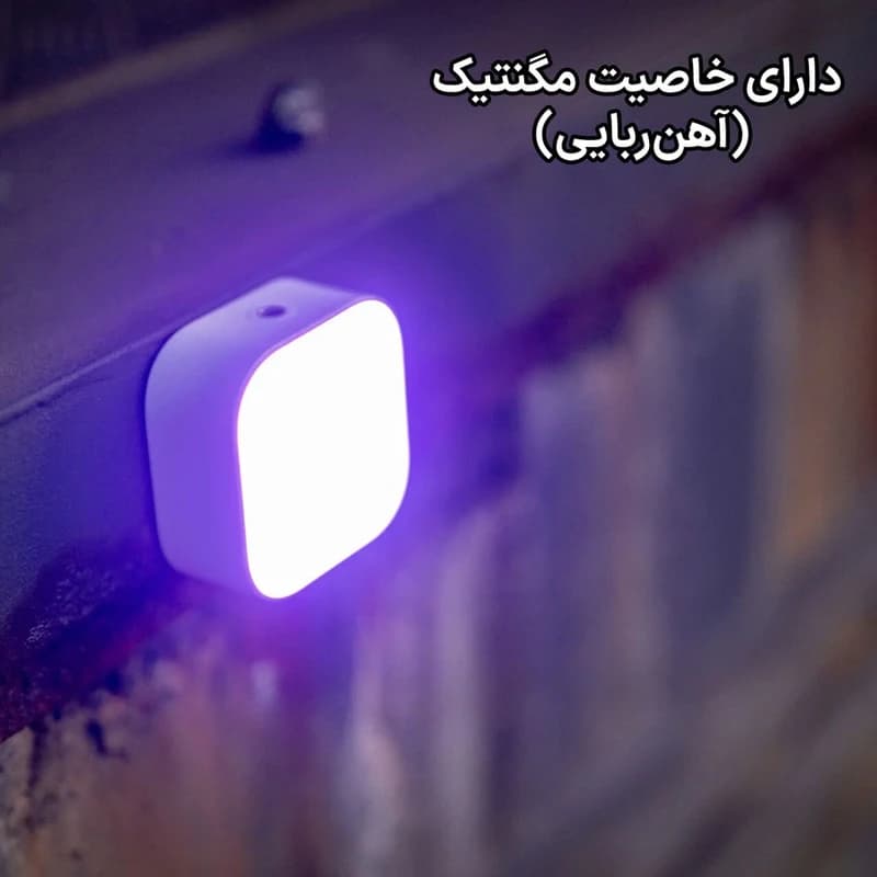 نور ثابت رنگی دی بی کی DBK RGB BGD014 — تصویر ۷