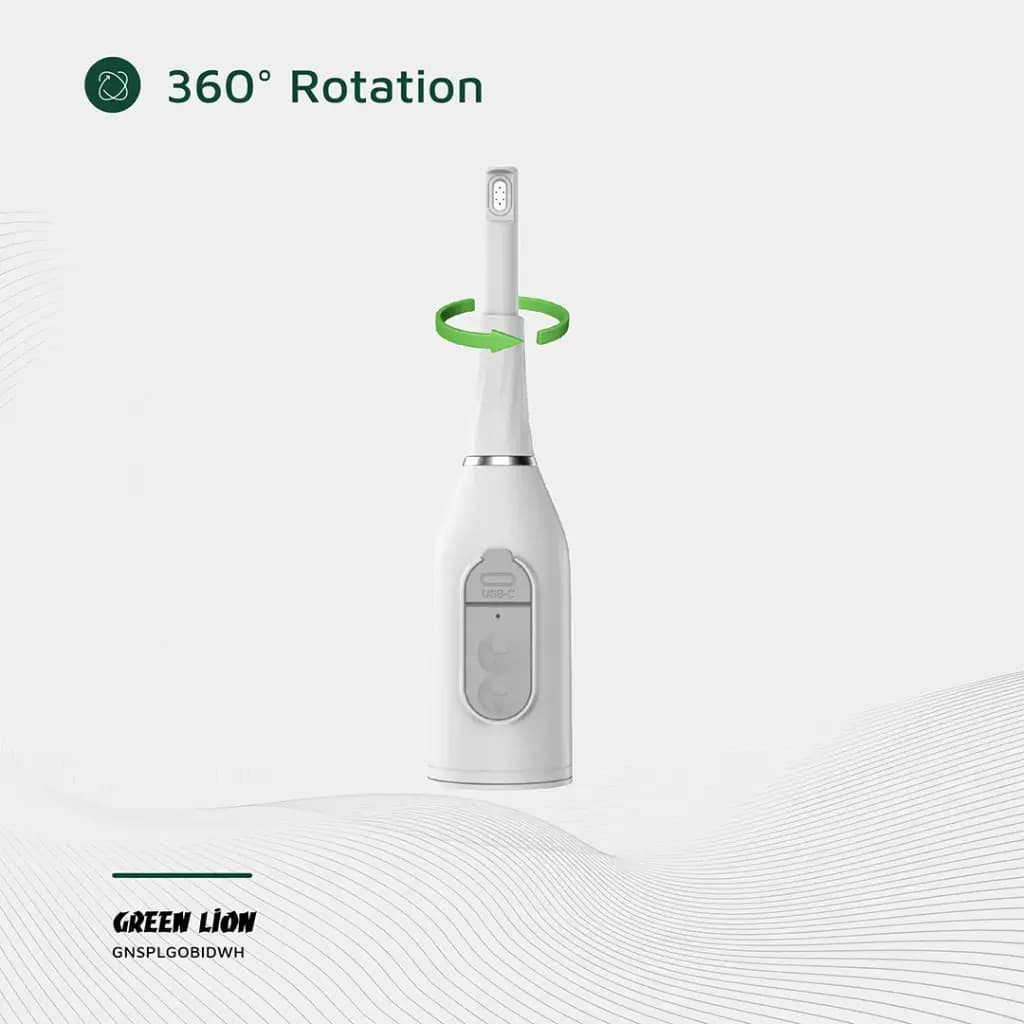 خودشور یا بیده قابل حمل شارژی Splash Go گرین لاین(GNSPLGOBIDWH)Green Lion Splash Go Portable Bidet – White — تصویر ۶