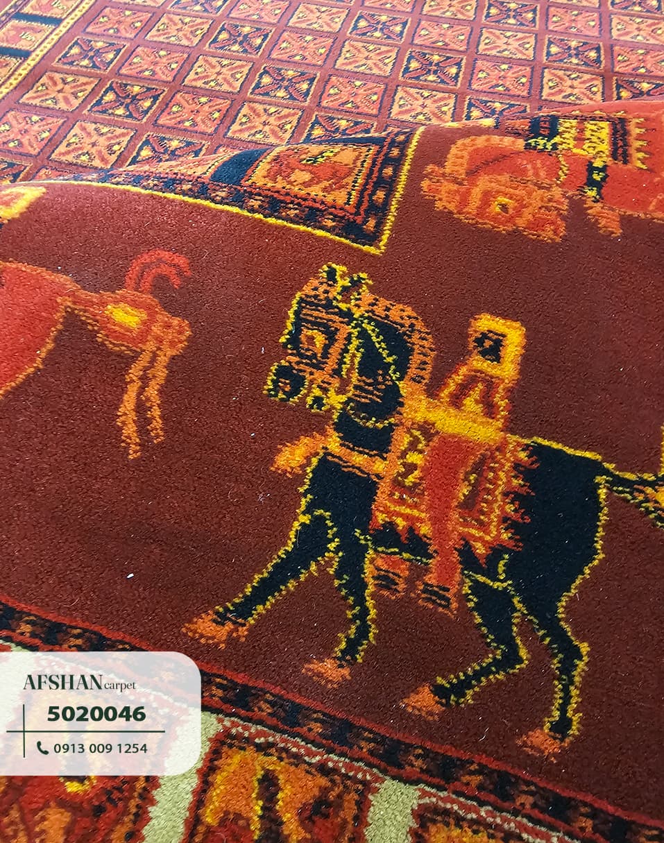 فرش وینتیج کد 5020046 بلوچ — تصویر ۱۲