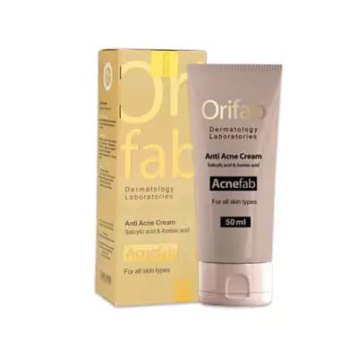 کرم ضد جوش و لک اوری فاب حاوی اسید سالیسیلیک 50ml — تصویر ۲