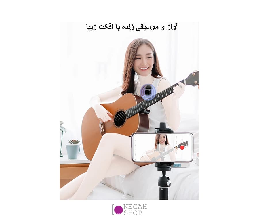 میکروفون بی سیم یقهای Boss R8 — تصویر ۷