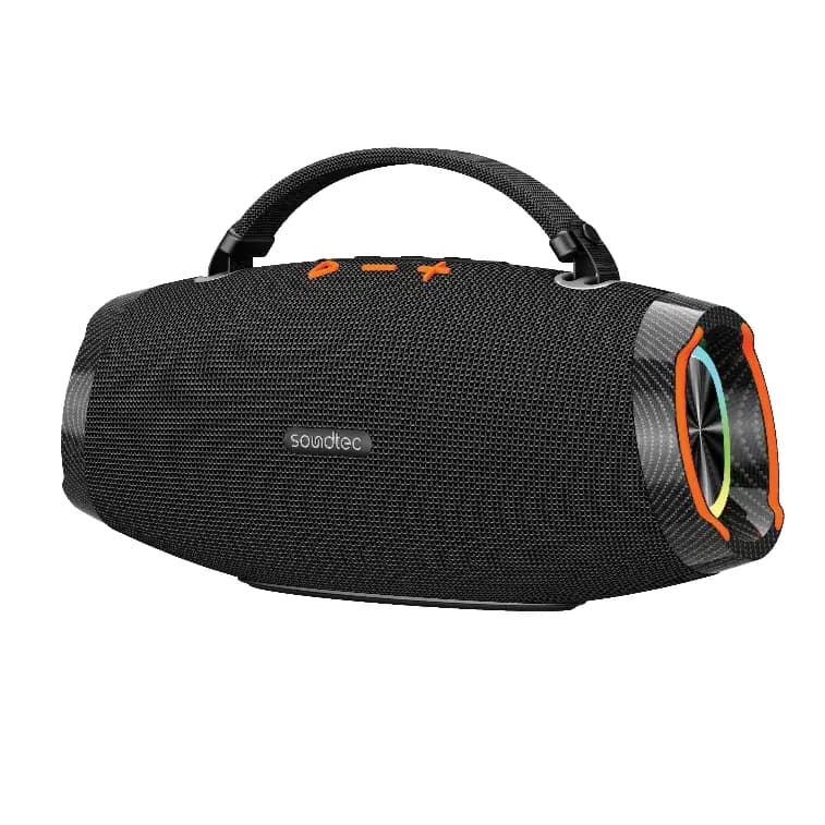 اسپیکر شارژی قابل حمل 100 وات Nancy پرودو(PDSTF7BK)Porodo Soundtec Nancy Portable Stereo Speaker TWS Pairing – Black