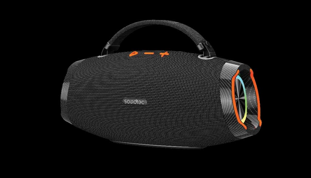 اسپیکر شارژی قابل حمل 100 وات Nancy پرودو(PDSTF7BK)Porodo Soundtec Nancy Portable Stereo Speaker TWS Pairing – Black — تصویر ۶