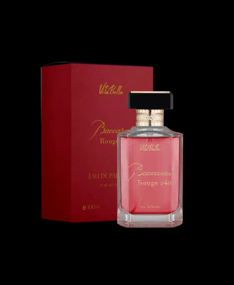 ادوپرفیوم زنانه ویتابلا ۱۰۰ میل با رایحه BACCARAT ROUGE ۵۴۰ — تصویر ۵