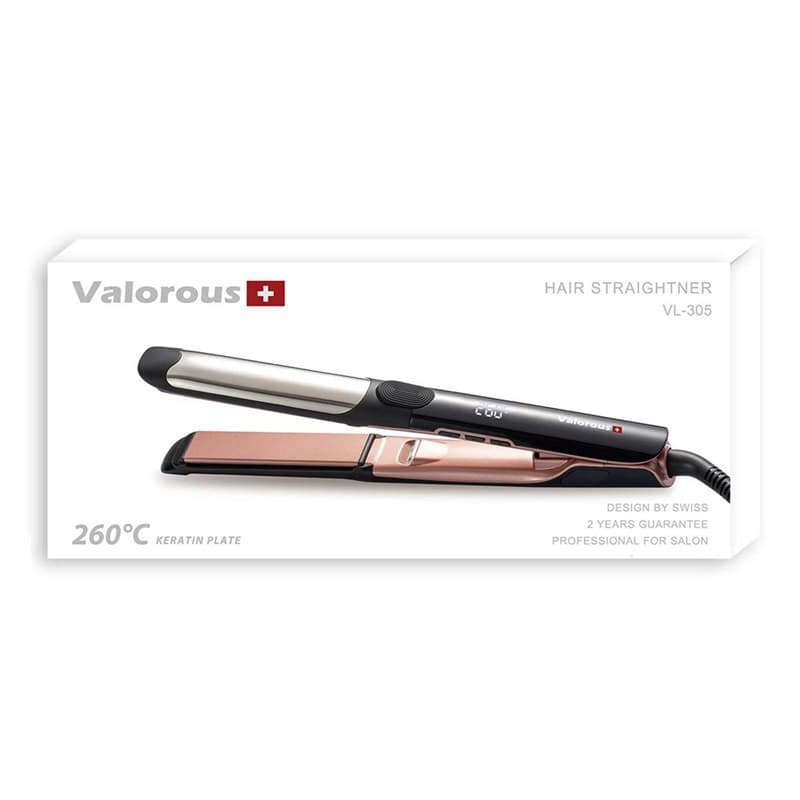 اتو موی حرفه ای والوروس سری Swiss مدل VL 305اصلی