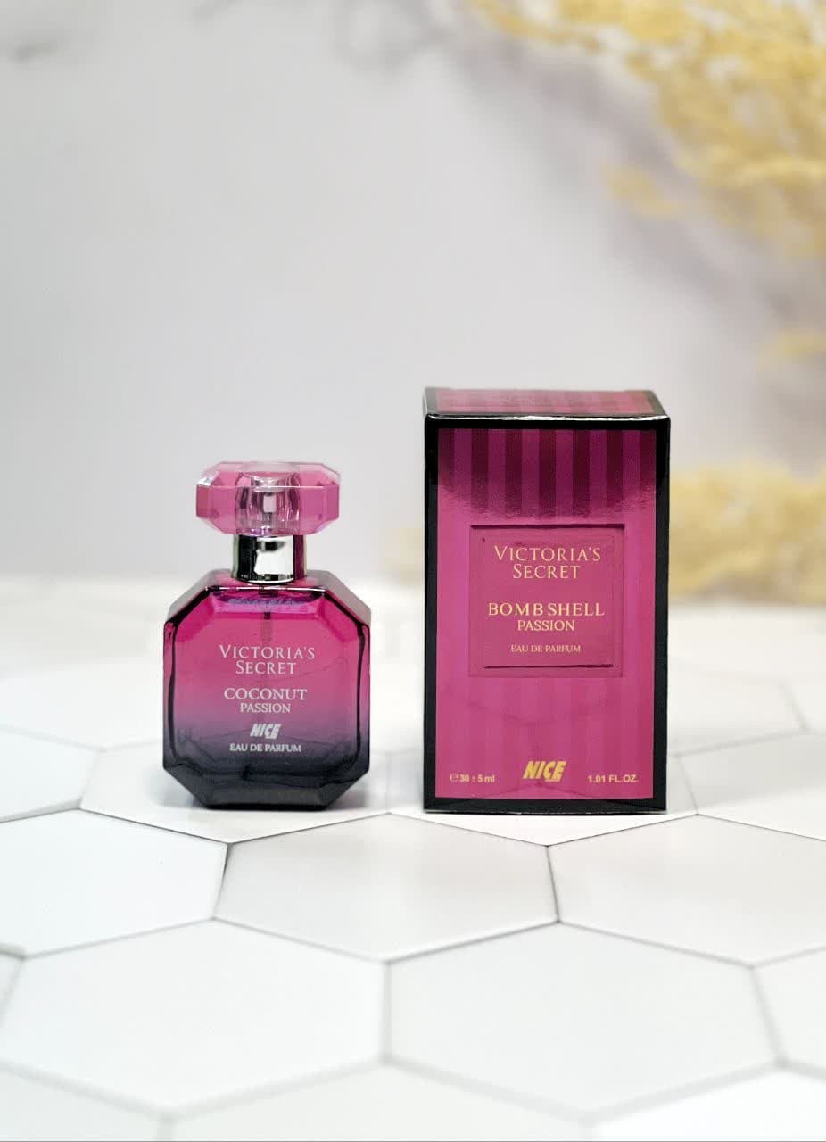 ادکلن مینیاتوری زنانه ویکتوریا سکرت بامب شل پشن VICTORIA’S SECRET BOMBSHELL PASSION — تصویر ۵