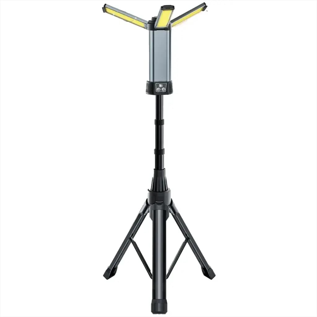 چراغ کمپینگ 2 هزار لومن Trio Beam Lite گرین لاین(GNTCL2KLBK)Green Lion Trio Beam Lite Tripod Camping Light – Black — تصویر ۶