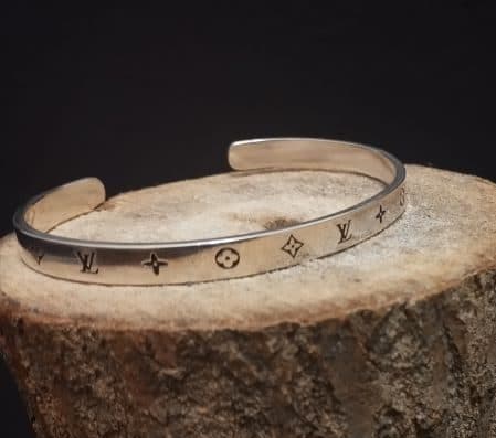 بنگل ال وی (دستبند LV ) نقره — تصویر ۵