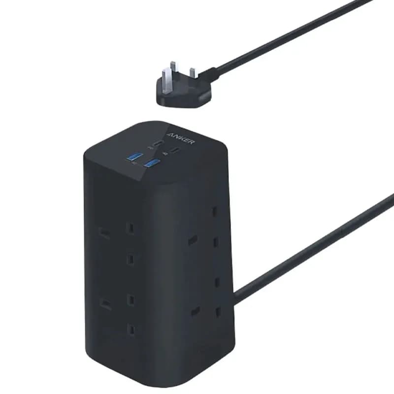 چند راهی برق انکر Anker Power Strip 20W 12 in 1 مدل A9185K11 — تصویر ۴