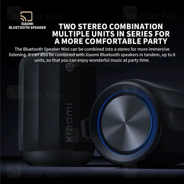 اسپیکر بلوتوث قابل حمل 6 وات شیائومی مدل Xiaomi Bluetooth Mini Speaker ASM01G — تصویر ۴
