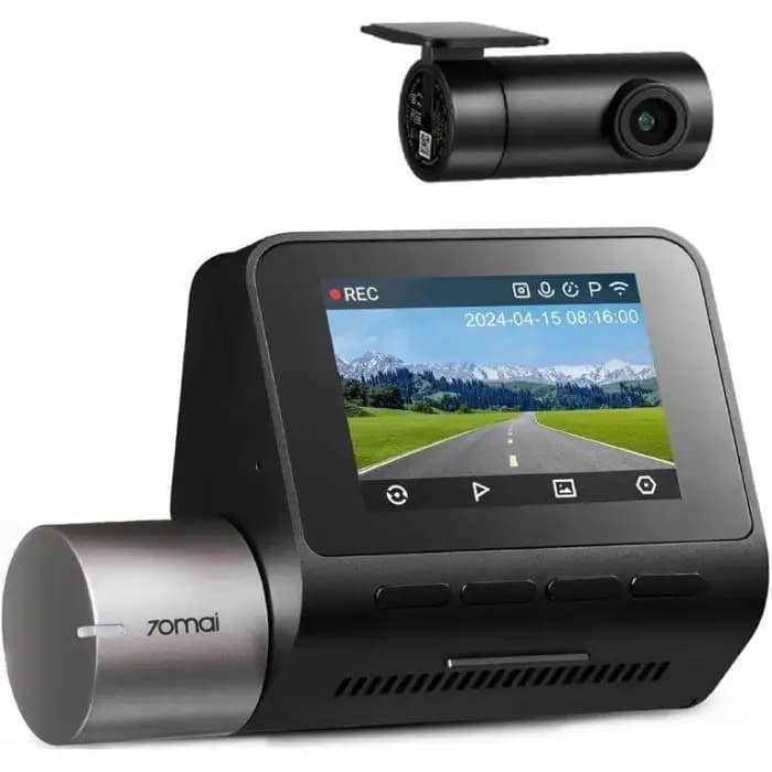 دوربین ثبت وقایع خودرو 70mai شیائومی مدل 70mai Dash Cam A510 Set همراه دوربین عقب — تصویر ۸