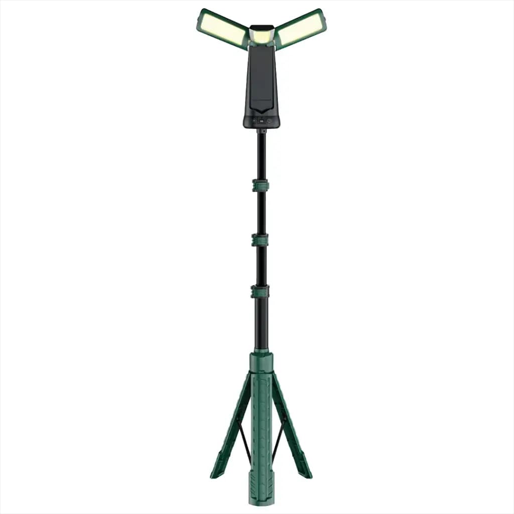 چراغ کمپینگ شارژی با سه پایه گرین لاین(GNTCLEX4LM)Green Lion Explorer Tripod Camping Light – Green — تصویر ۶