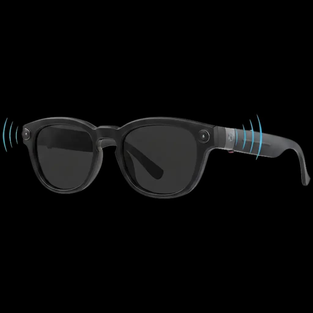 عینک هوشمند دوربین دار Lovanni پاورولوژی(PWAICM)Powerology Lovanni Ai Smart Glasses – Black — تصویر ۵