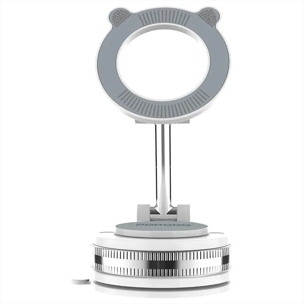 هولدر مگسیف مکشی پرودو(PDCCJ33)Porodo Multi-Surface Vacuum Suction Mount – White