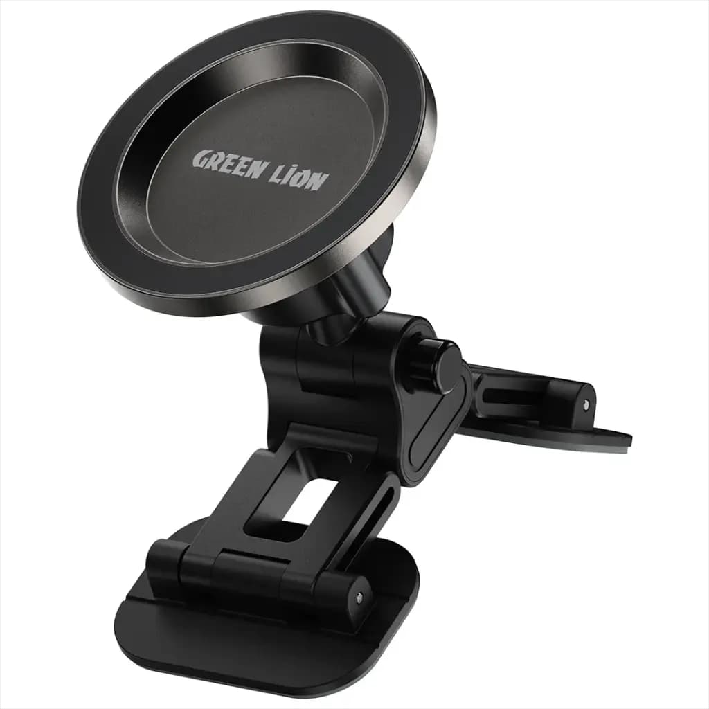هولدر مگسیف موبایل GX-44 گرین لاین(GNGX44MGHLBK)Green Lion GX-44 MagSafe Phone Holder – Black
