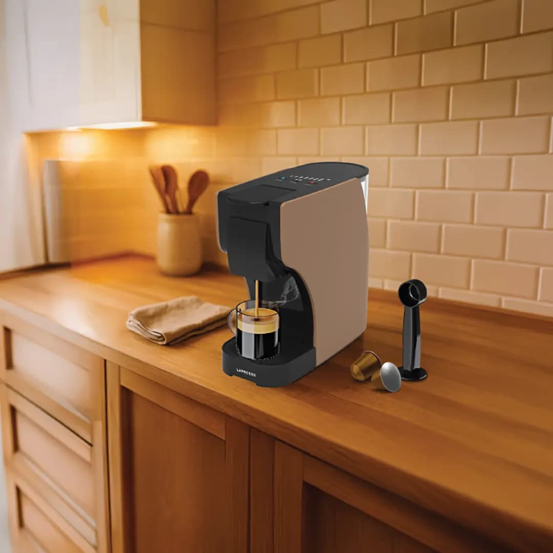 دستگاه اسپرسو ساز کپسولی اتوماتیک Trezza لپرسو(LPCM6618)Lepresso Trezza Multi-Capsule Coffee Machine — تصویر ۱۰