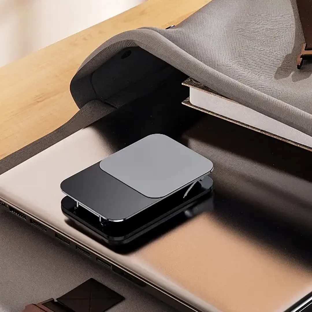 استند رومیزی جمع شونده موبایل و تبلت M5 گرین لاین(GNGX46HLX)Green Lion M5-Foldable Phone & Tablet Holder – Black — تصویر ۴
