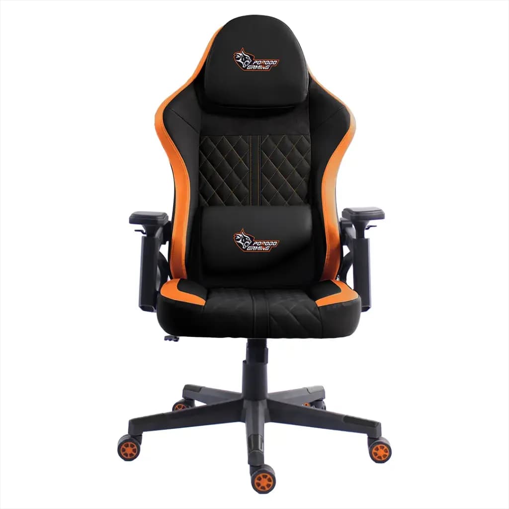 صندلی گیمینگ پرودو گیمینگ(PDX59B3BKOG)Porodo Gaming Ergonomic Gaming Chair – Black/Orange