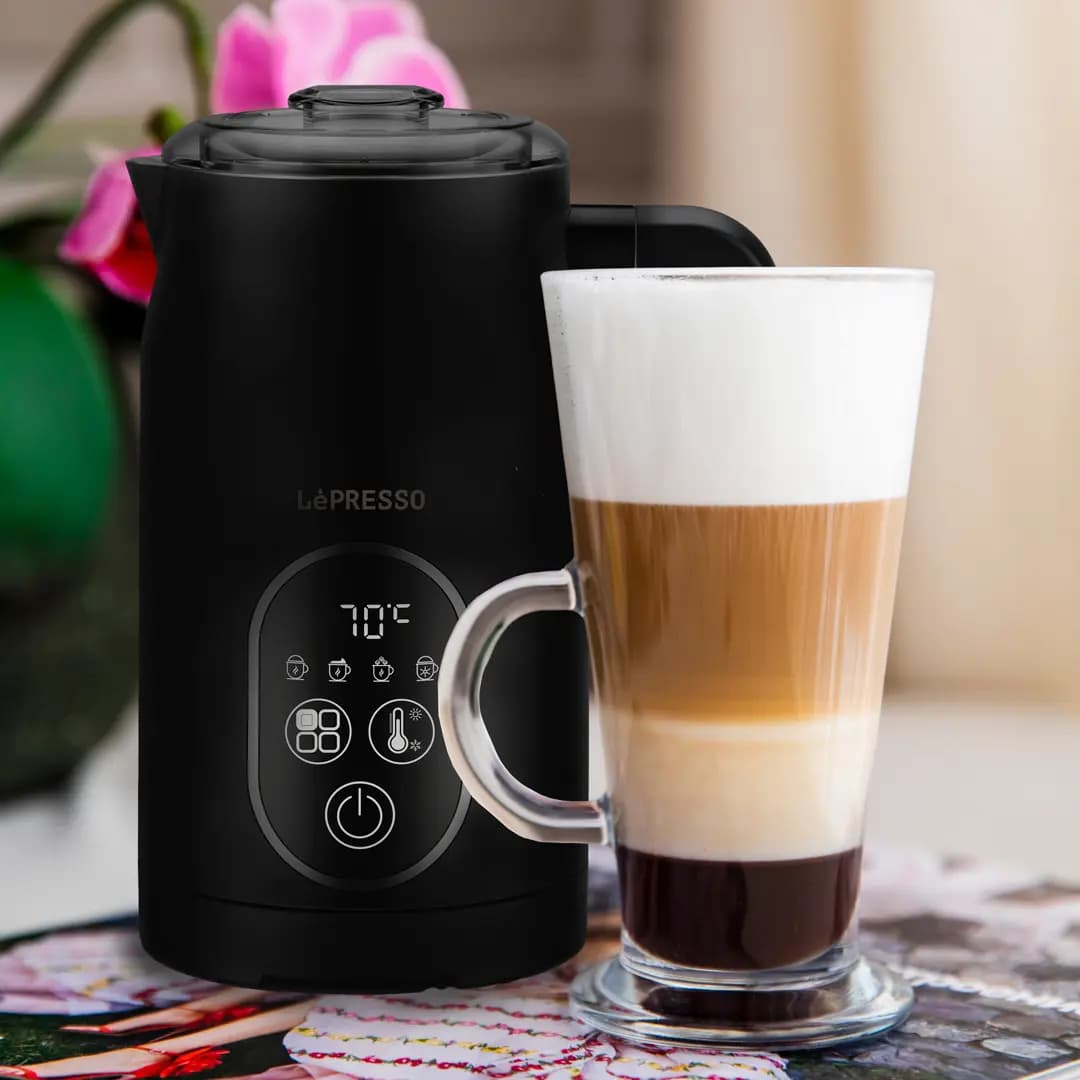 فوم ساز شیر چهار کف لپرسو(LPCFFM0027)Lepresso Four Froth Milk Frother – Black — تصویر ۱۰