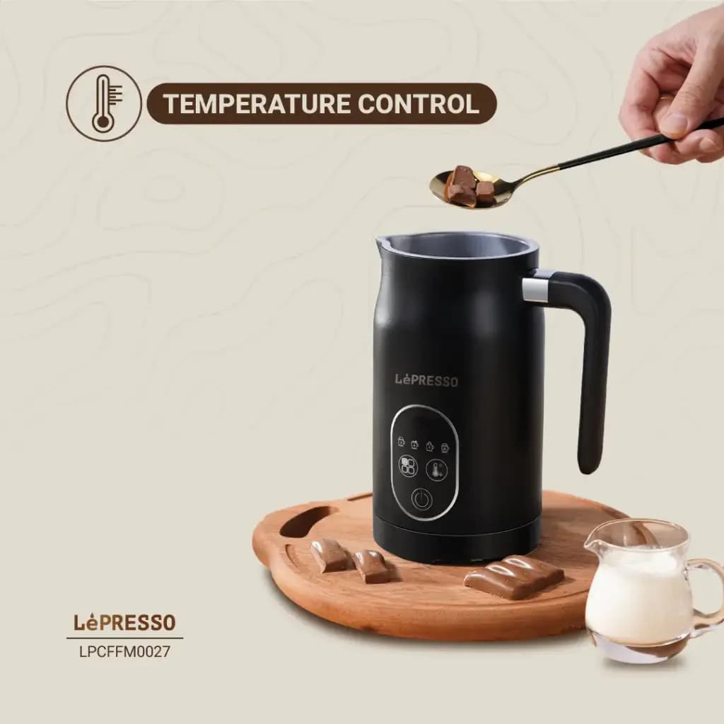 فوم ساز شیر چهار کف لپرسو(LPCFFM0027)Lepresso Four Froth Milk Frother – Black — تصویر ۸