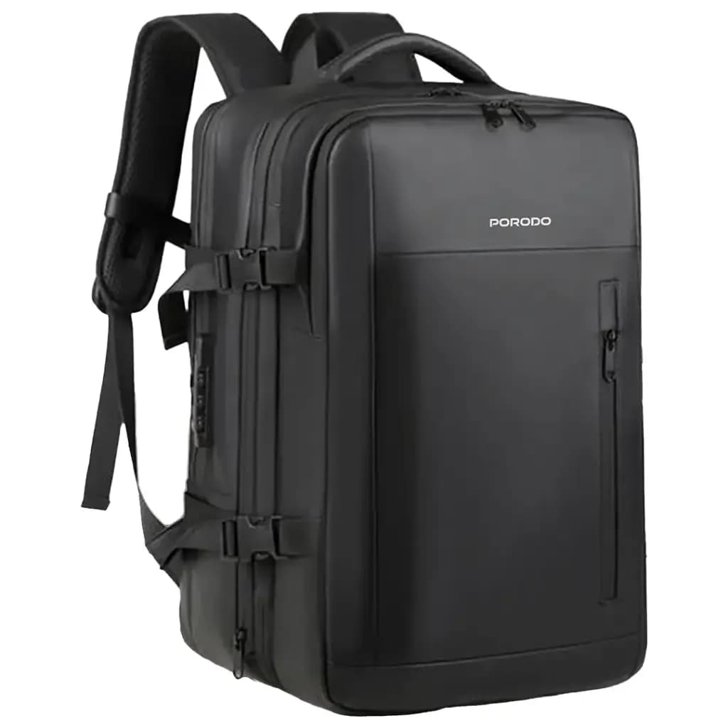کوله پشتی وکیوم پرودو(PDLFSTBAGBK)Porodo Lifestyle Vacuum Carry-On Backpack – Black