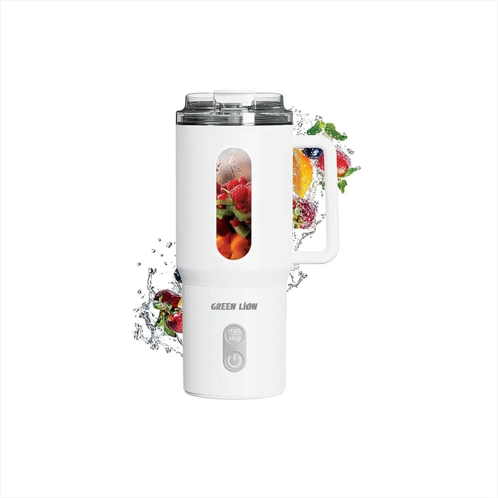 ماگ و مخلوط کن 500 میل گرین لاین(GNMGBL500WH)Green Lion Mug Blend Portable Juicer 500ML-White