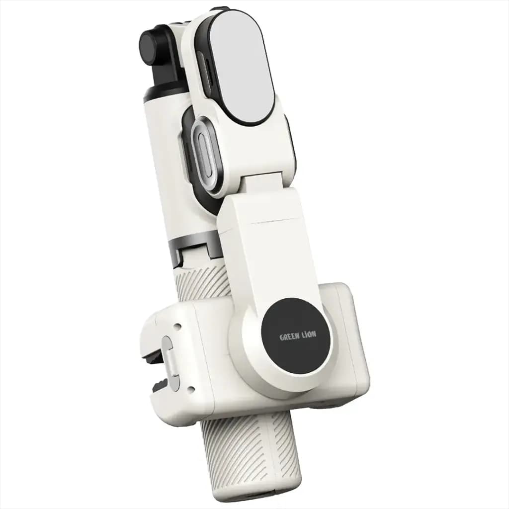 گیمبال پالرمو همراه با ریموت کنترل گرین لاین(GNPALXV4GMLWH)Green Lion Palermo Gimbal Tripod Stand with Remote Control — تصویر ۹