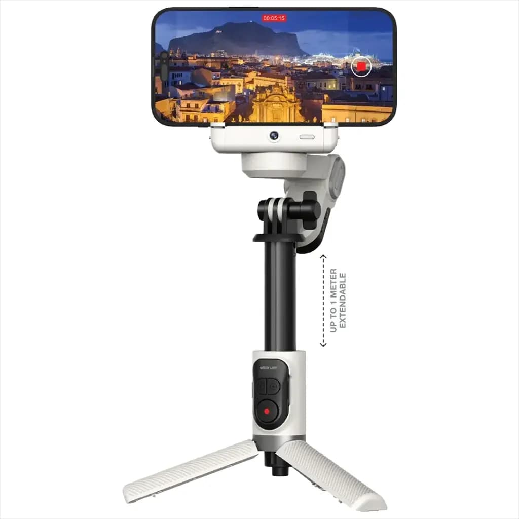 گیمبال پالرمو همراه با ریموت کنترل گرین لاین(GNPALXV4GMLWH)Green Lion Palermo Gimbal Tripod Stand with Remote Control