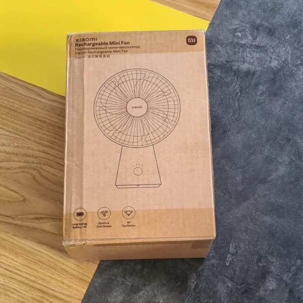 پنکه شارژی مینی شیائومی Xiaomi Rechargeable Mini Fan — تصویر ۸