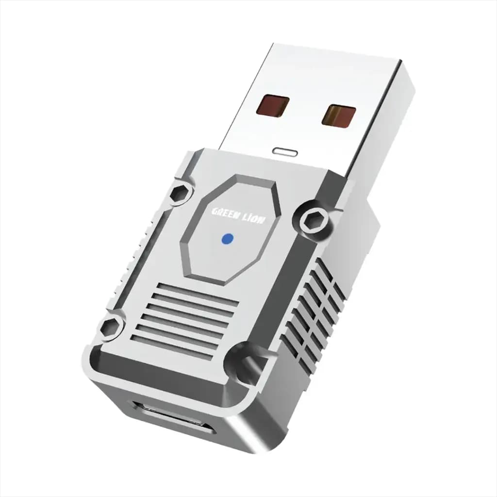 مبدل OTG گرین لاین OTG Adapter USB-A to USB-C 120W