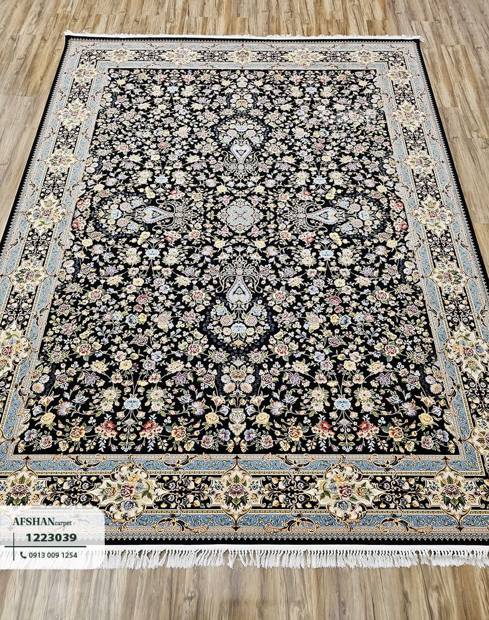 فرش 1200 شانه آکرلیک طرح کیمیا سعادت کد 1223039 آریا — تصویر ۲