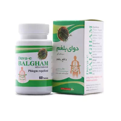 قرص دوای بلغم سینا فرآور 60 عددی | سلامت معده و گوارش