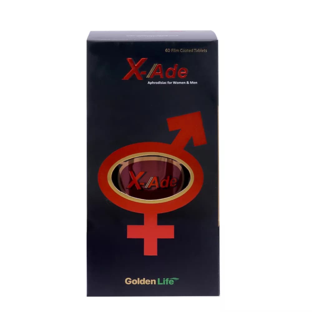 قرص ایکس اید گلدن لایف 60 عدد X-Ade | تقویت قوای جنسی — تصویر ۴
