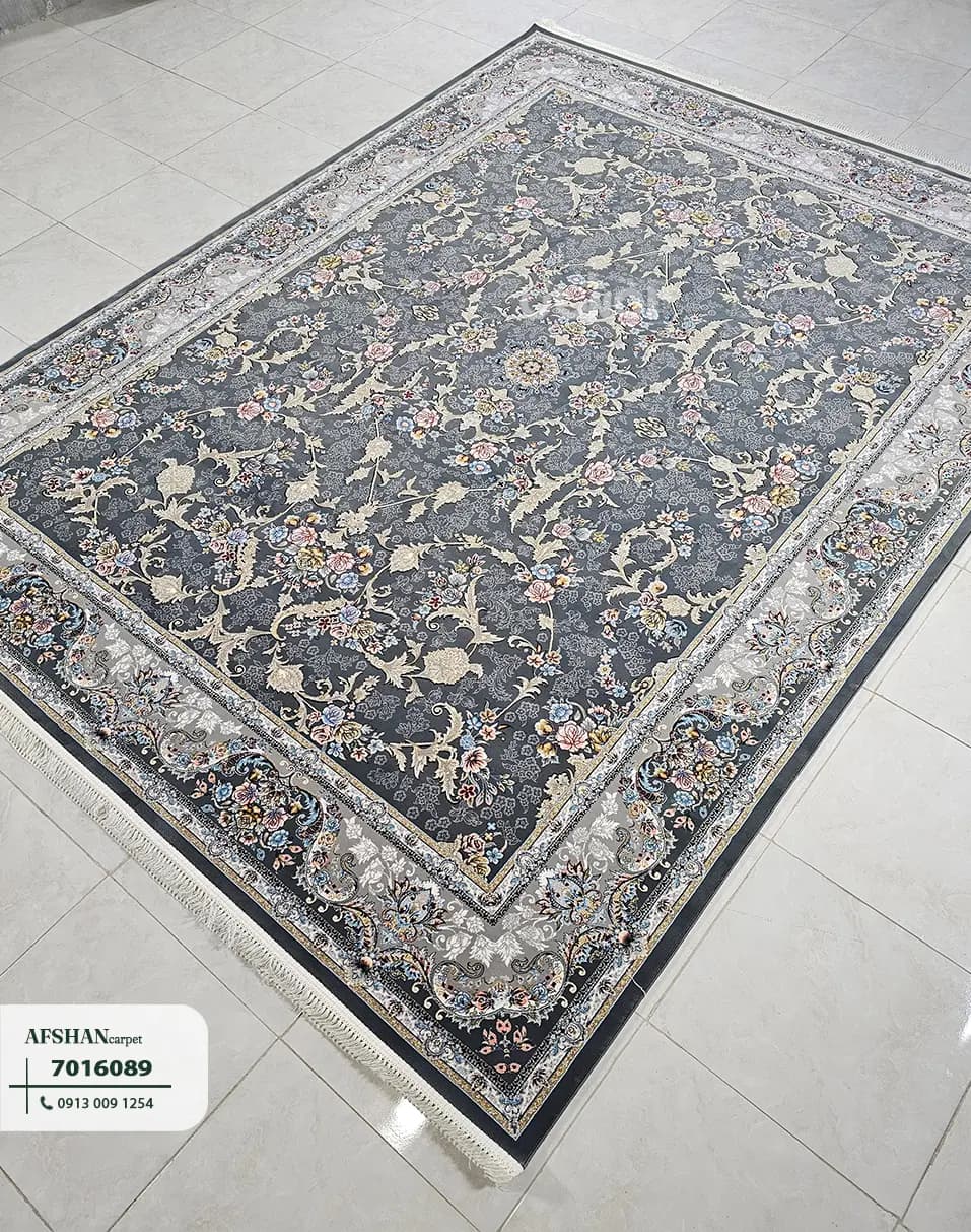 فرش 700 شانه آکرلیک طرح مایسا کد 7016089 لیا