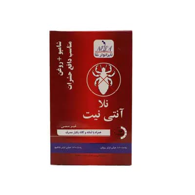 شامپو و روغن ضد شپش آنتی نیت نلا 120ml — تصویر ۲